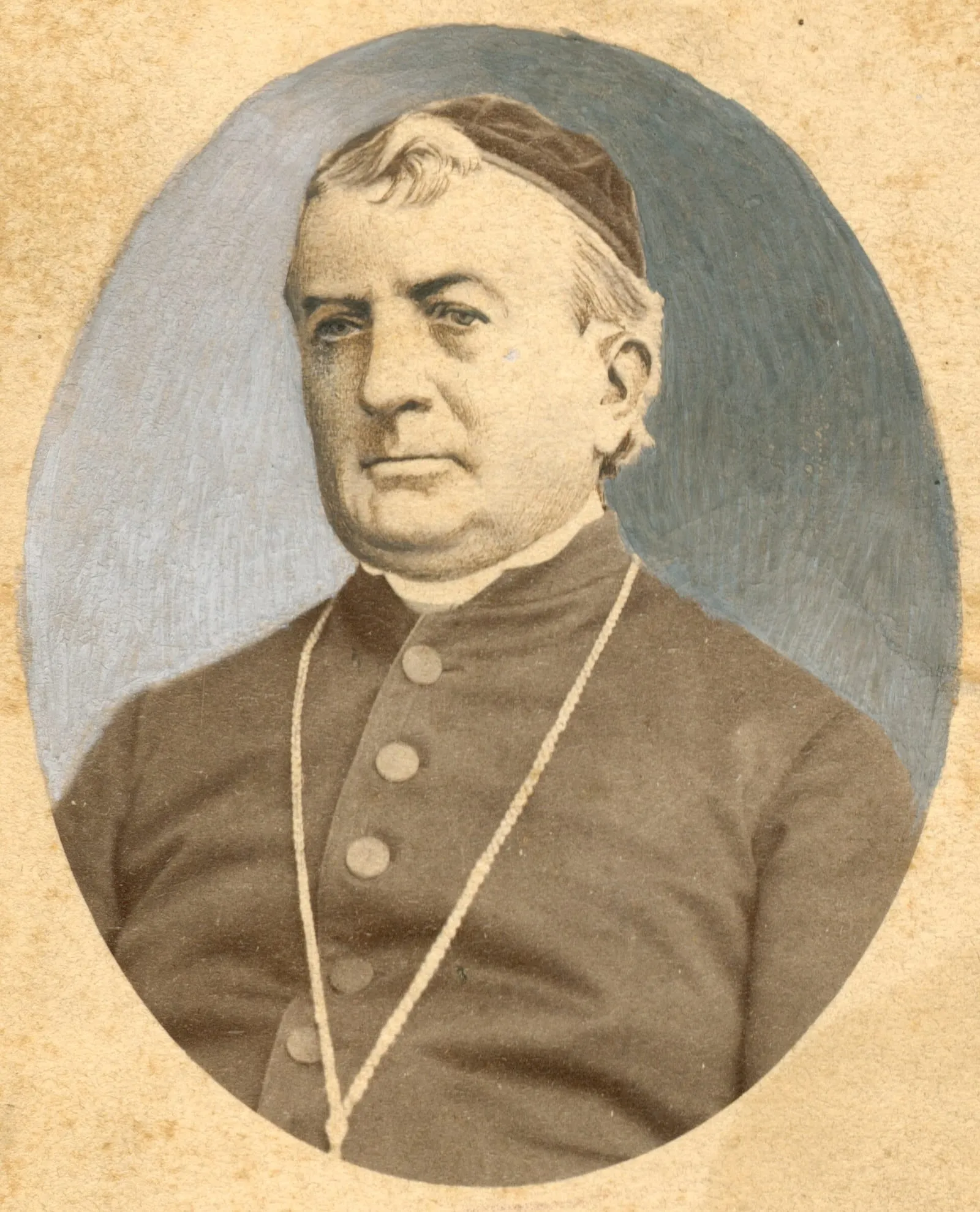 Portrait d'Auguste Martin, premier évêque du diocèse de Natchitoches