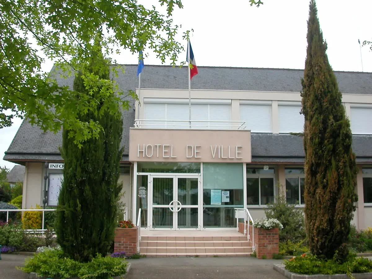 La mairie de Saint-Erblon, en Ille-et-Vilaine
